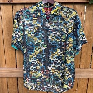 Robert Graham button up cool shirt